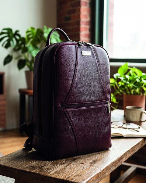 Backpack, BP26-9011, in cow printed leather
