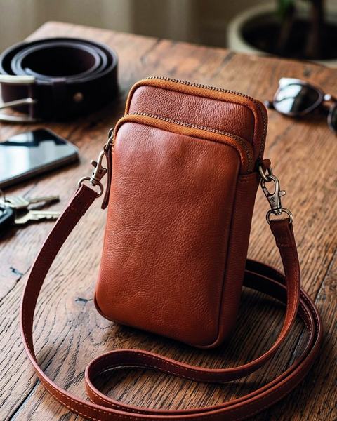 Unisex crossbody bag, CR26-9018, in cow nappa leather