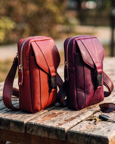 Messenger bag, MB26-9015, in cow printed leather