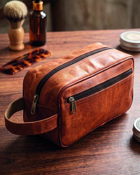 Multipurpose pouch, MS26-9027, in cow printed leather