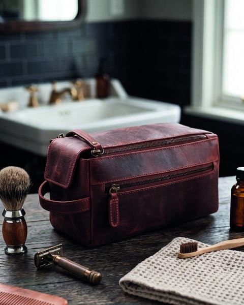 Multipurpose pouch, MS26-9028, in cow printed leather